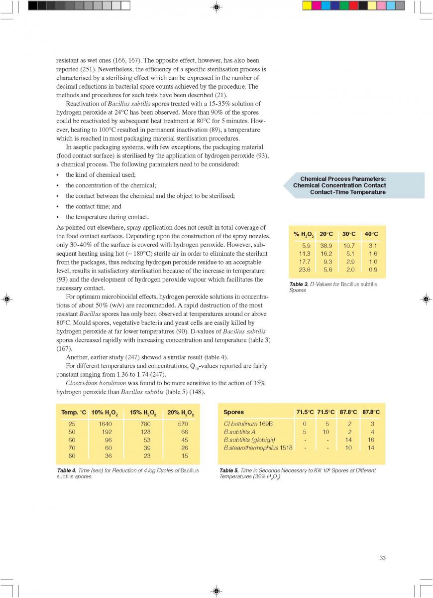  Application of microbiology to UHT processing and aseptic packaging