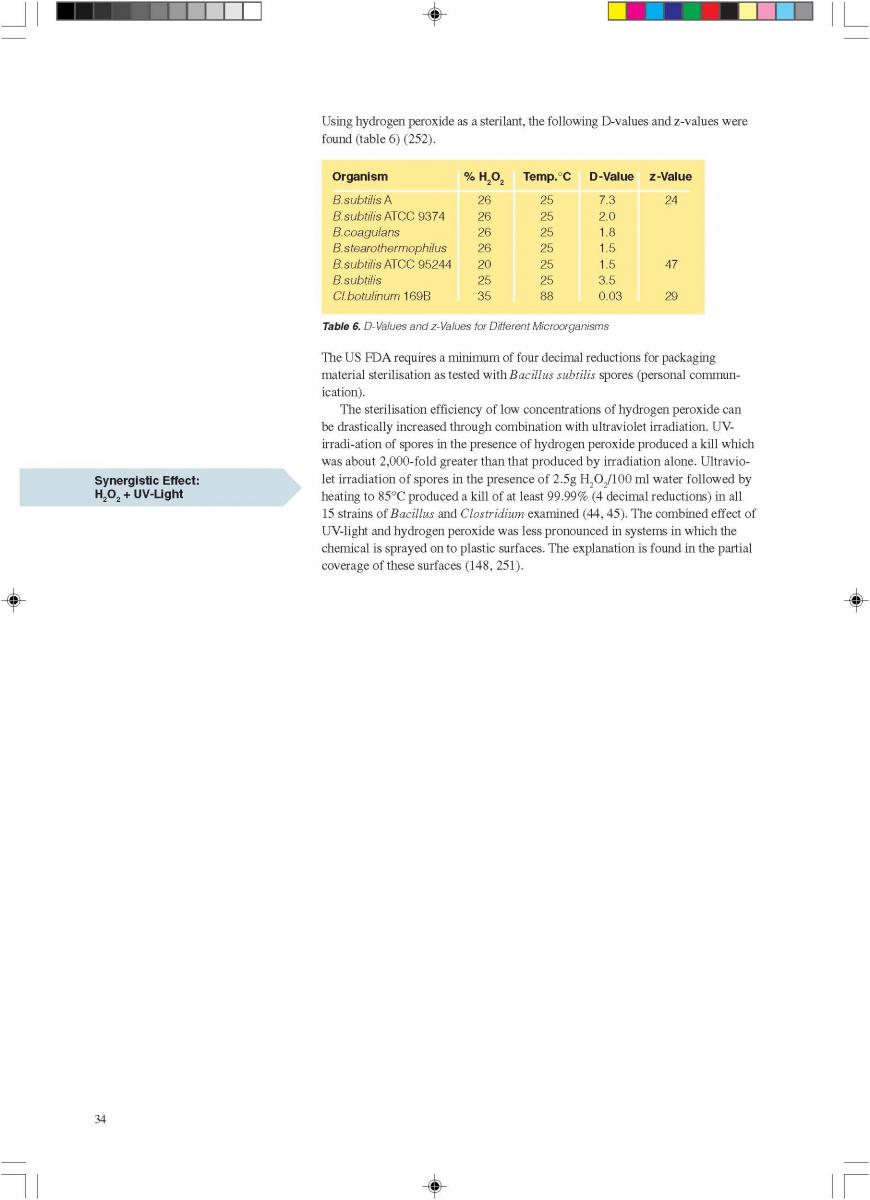  Application of microbiology to UHT processing and aseptic packaging