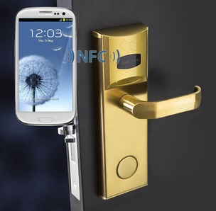 NFC mobile phone lock key