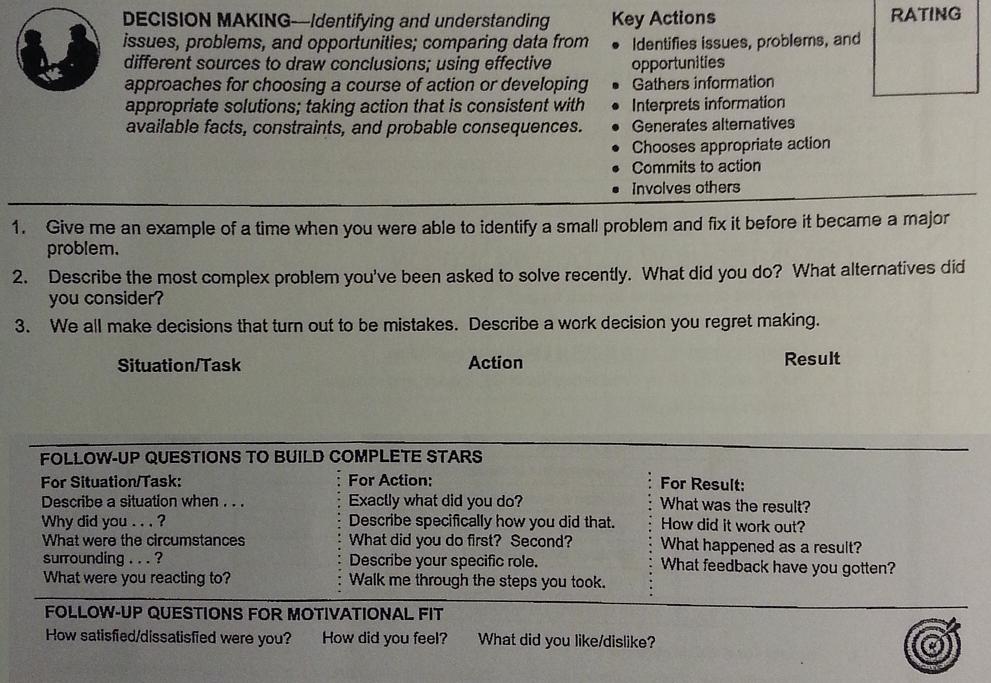 STEP3 8PBQ Decision making