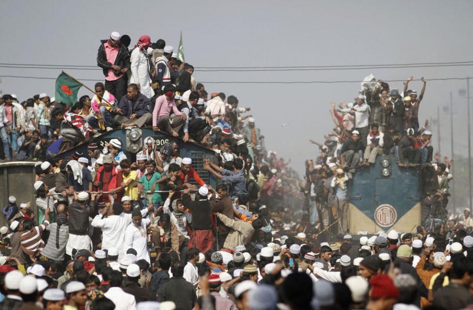 Final praying of Muslim